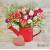 Serwetka do decoupage HANKE tulipany w konewce 33x33cm